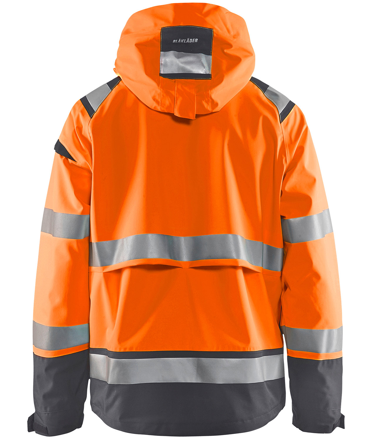 Bl&aring;kl&auml;der skalljakke, Hi-Vis oransje/Gr&aring;, large image number 1