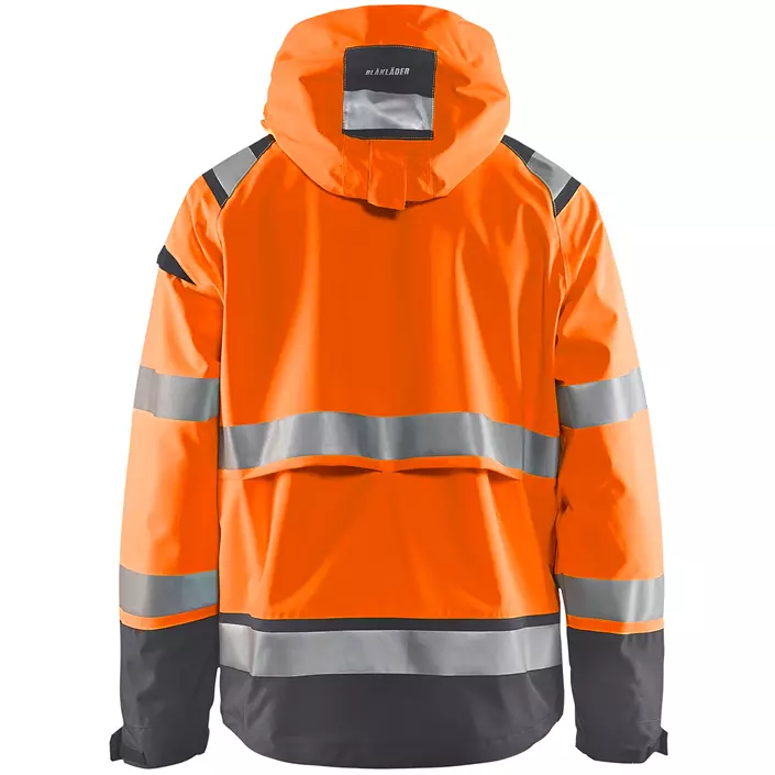 Blåkläder shell jacket, Hi-vis orange/Grey, large image number 1