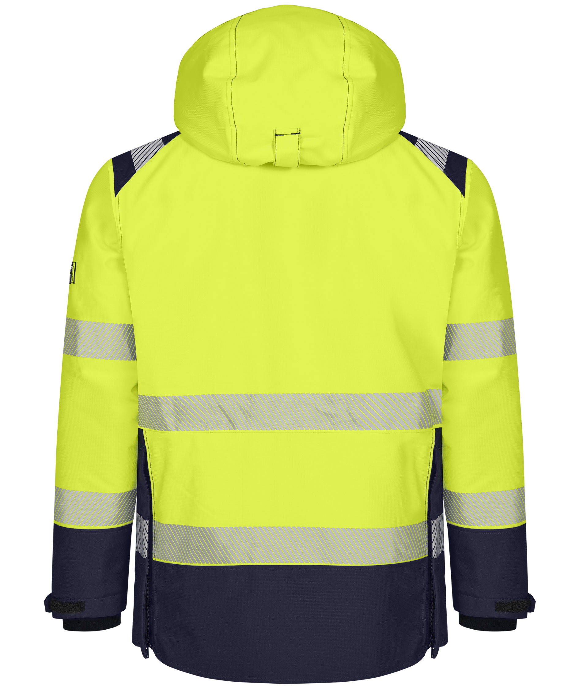 Tranemo Vision HV vinterjakke, Hi-Vis gul/marinebl&aring;, large image number 1