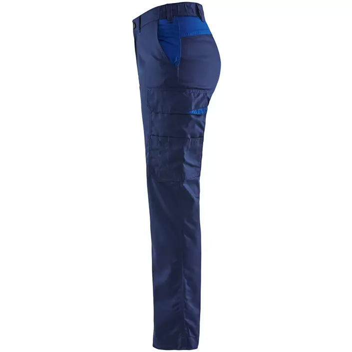 Blåkläder women's service trousers, Marine Blue/Cobalt Blue, large image number 4