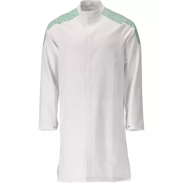 Mascot Food & Care HACCP-approved lab coat, White/Grassgreen, large image number 0