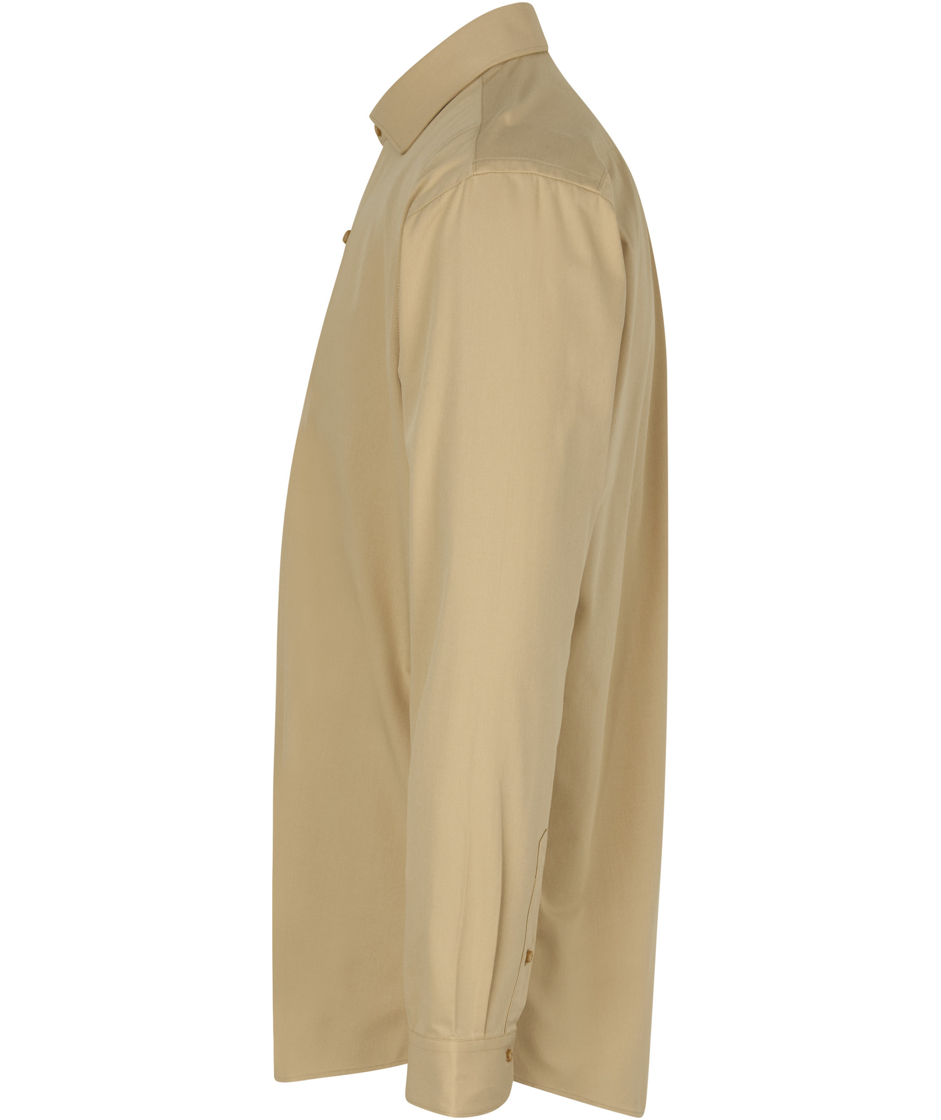 Seven Seas hybrid Modern fit skjorta, Sand, large image number 4