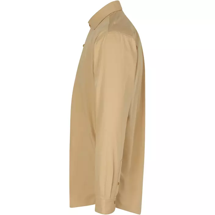Seven Seas hybrid Modern fit skjorta, Sand, large image number 4