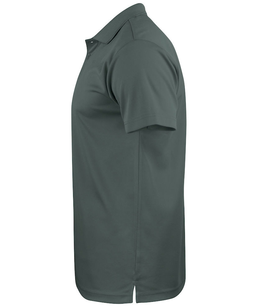Clique Basic Active  polo T-skjorte, Pistol Gr&aring;, large image number 3