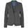 Sunwill Extreme Flexibility Modern fit women's blazer, Charcoal, Charcoal, swatch