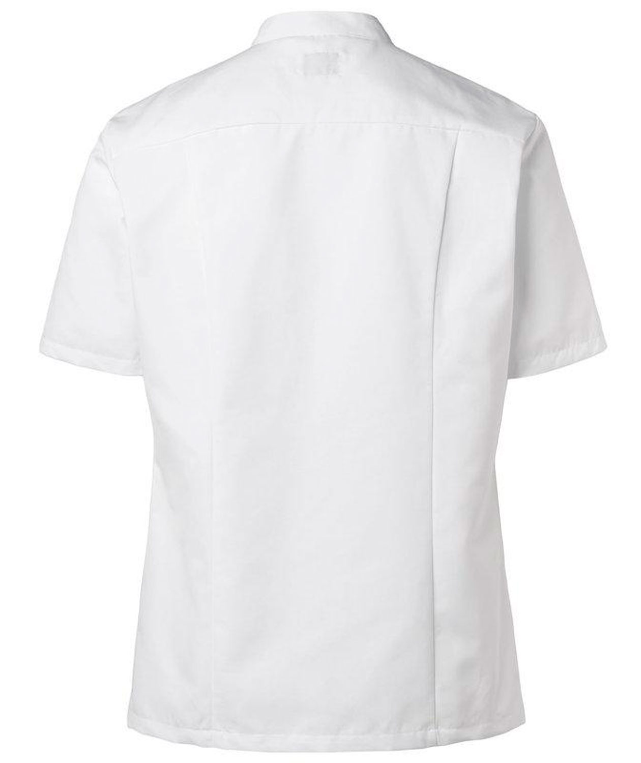 Segers modern fit kurz&auml;rmeliges Kochhemd mit Druckkn&ouml;pfen, Wei&szlig;, large image number 2