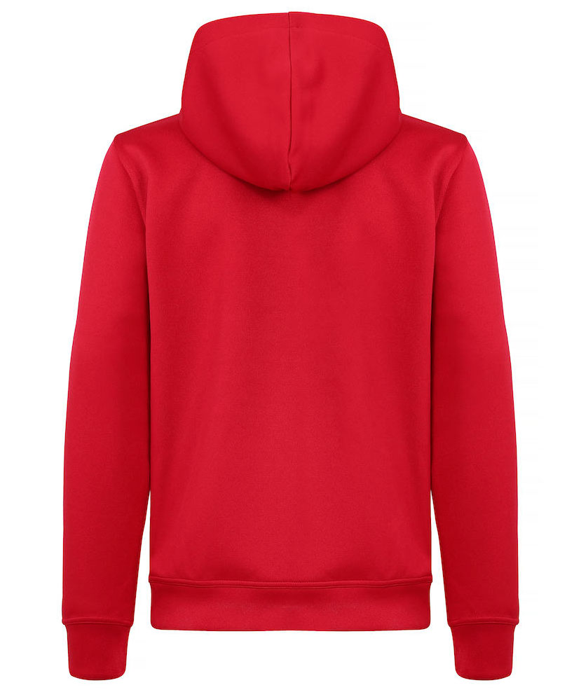 Clique Basic Active hoodie till barn, R&ouml;d