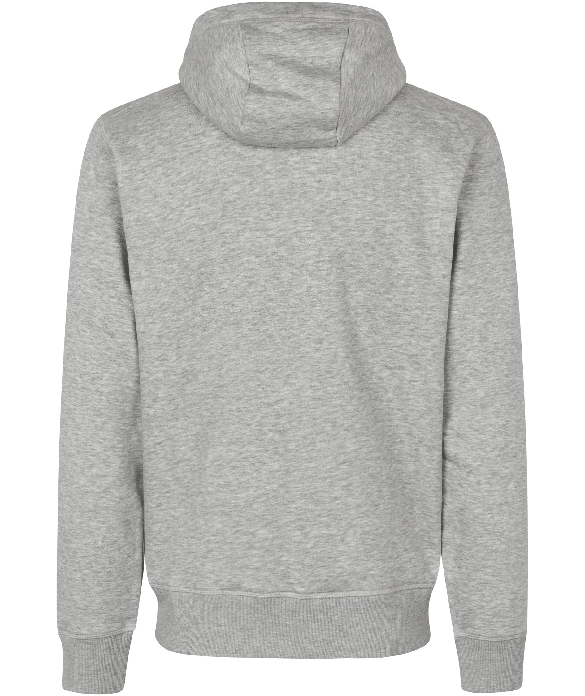 ID Core hoodie with zipper, Light Grey Melange, large image number 1