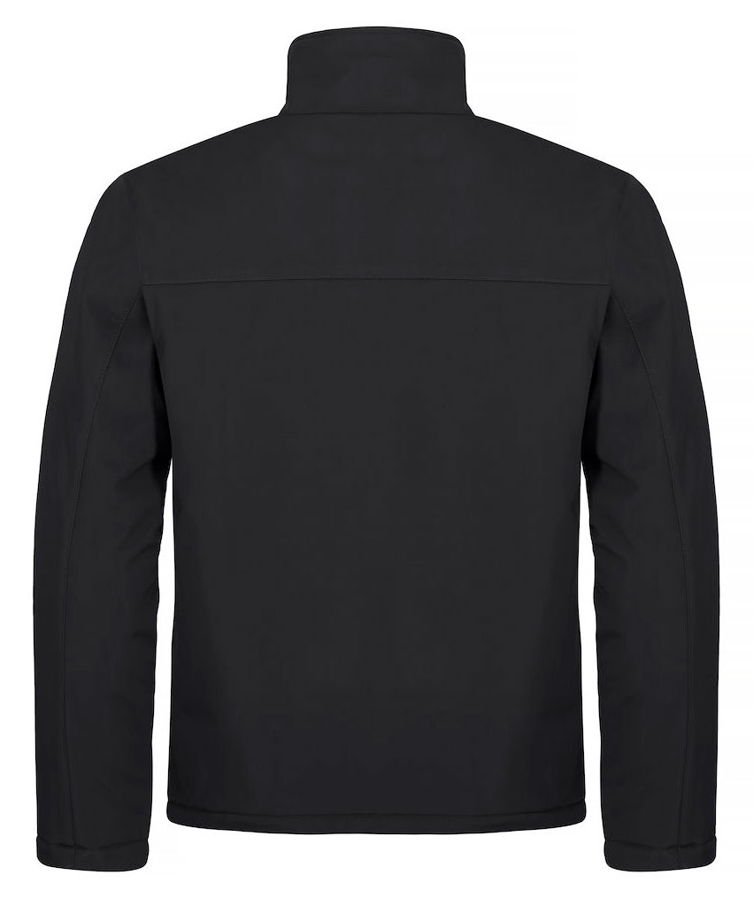 Clique lined softshell jacket, Black