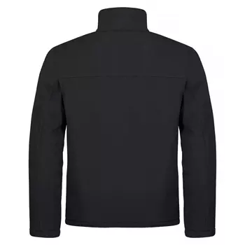 Clique lined softshell jacket, Black