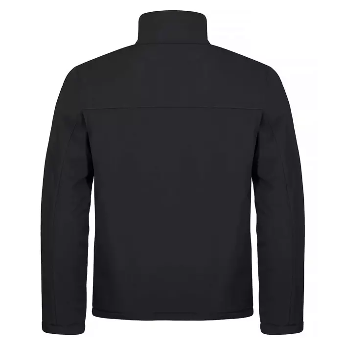 Clique lined softshell jacket, Black, large image number 1