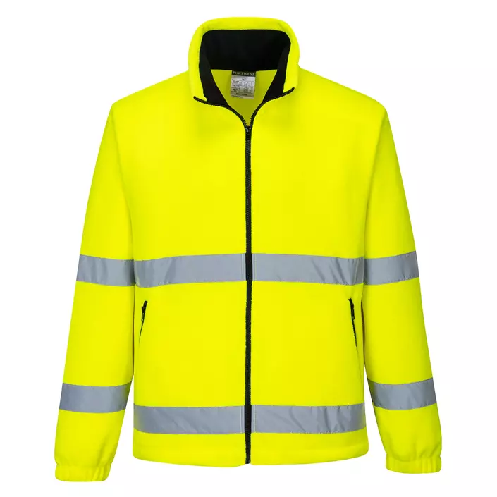 Portwest fleece jacket, Hi-Vis Yellow, large image number 0