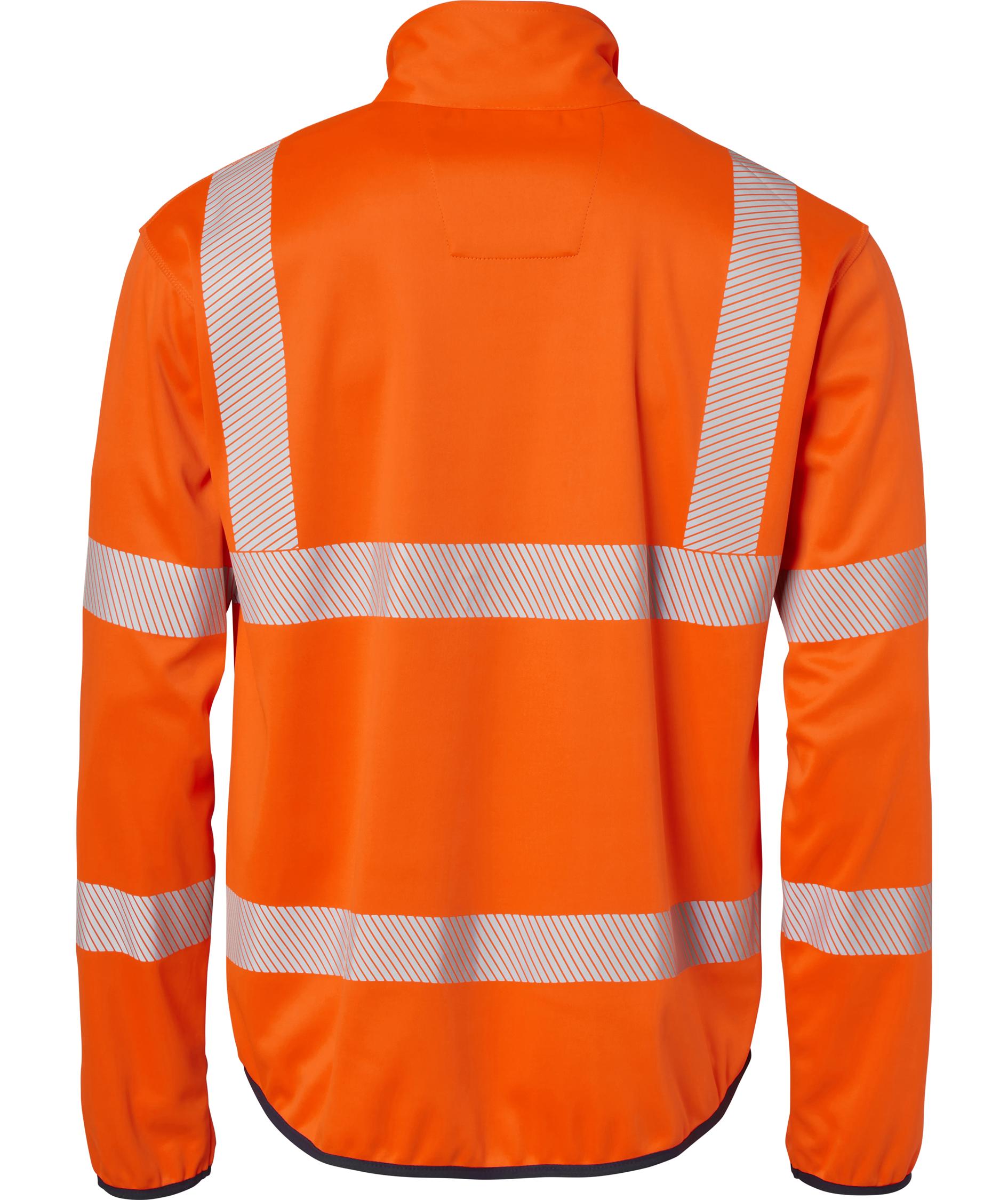 Top Swede softshelljacka 7721, Varsel Orange/Navy, large image number 1