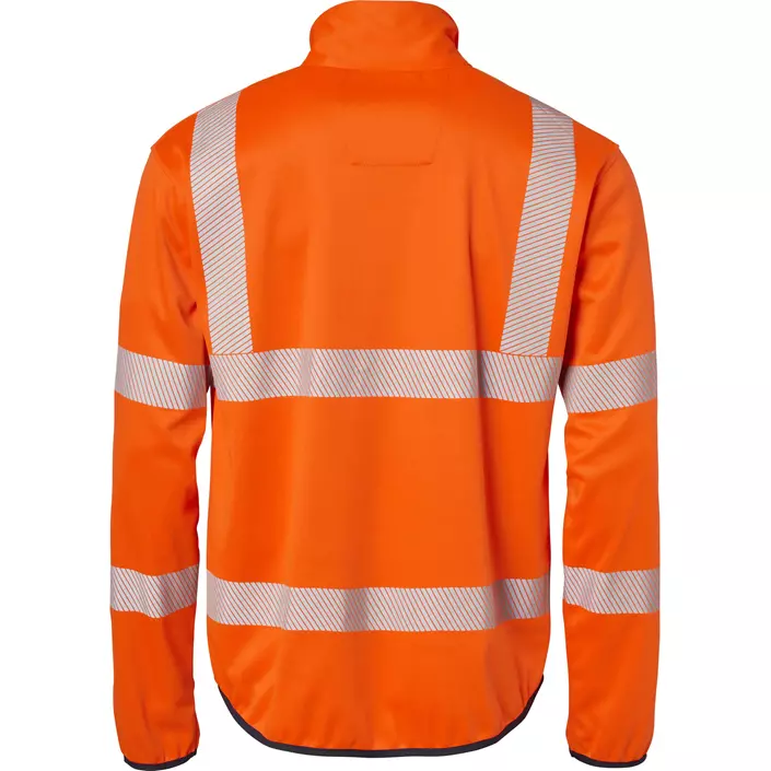 Top Swede softshell jacket 7721, Hi-Vis Orange/Navy, large image number 1
