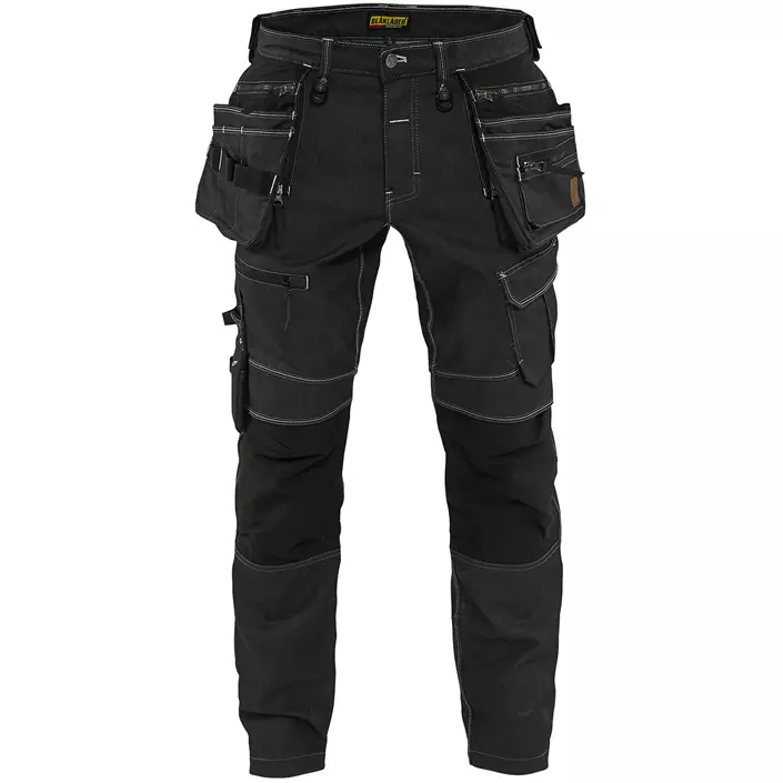 Blåkläder craftsman trousers X1900, Black, large image number 0