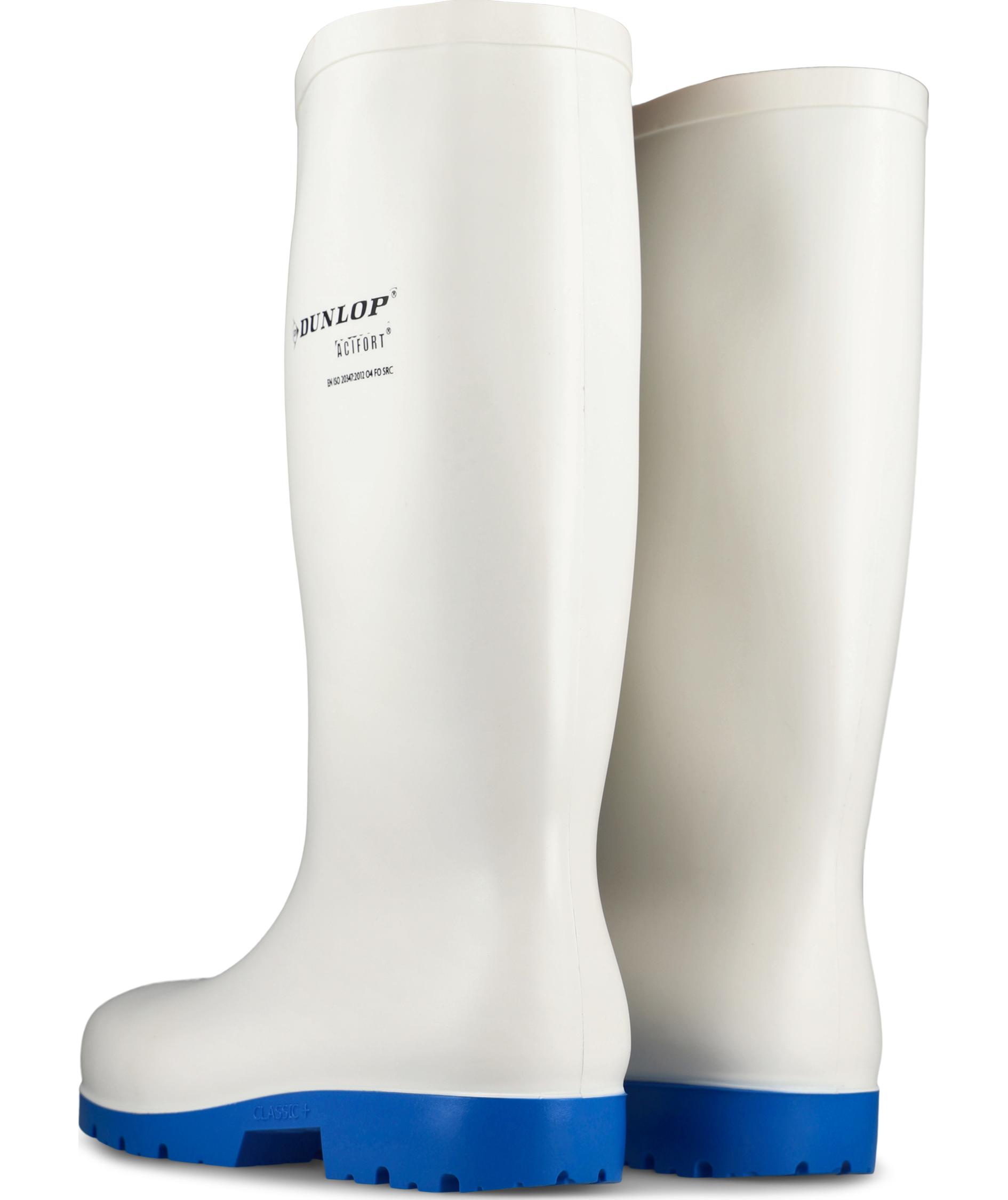 Dunlop Acifort Classic+ skyddsgummist&ouml;vlar S4, Vit, large image number 4