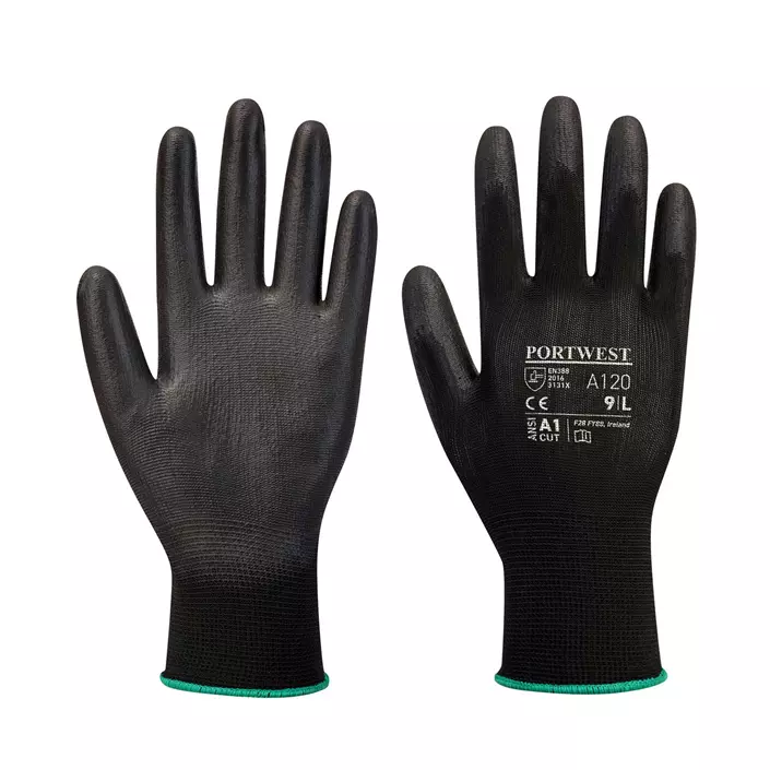 Portwest A120 work gloves, Black, large image number 0