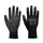 Portwest A120 arbejdshandsker, Sort, Sort, swatch