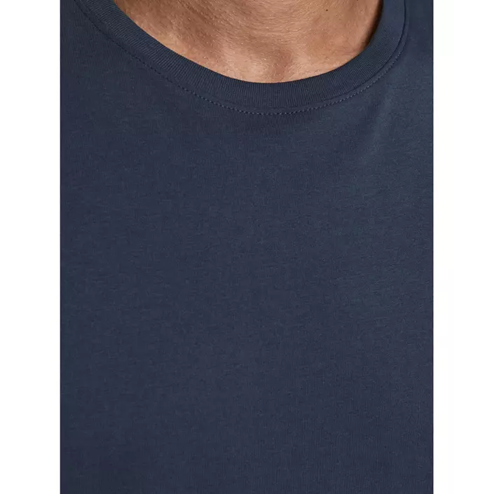 Jack & Jones JJEORGANIC kortärmad basic T-shirt, Navy Blazer, large image number 3