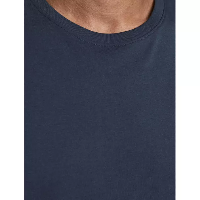 Jack & Jones JJEORGANIC kortärmad basic T-shirt, Navy Blazer, large image number 3