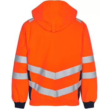 Engel Safety pilot jacket, Orange/Blue Ink
