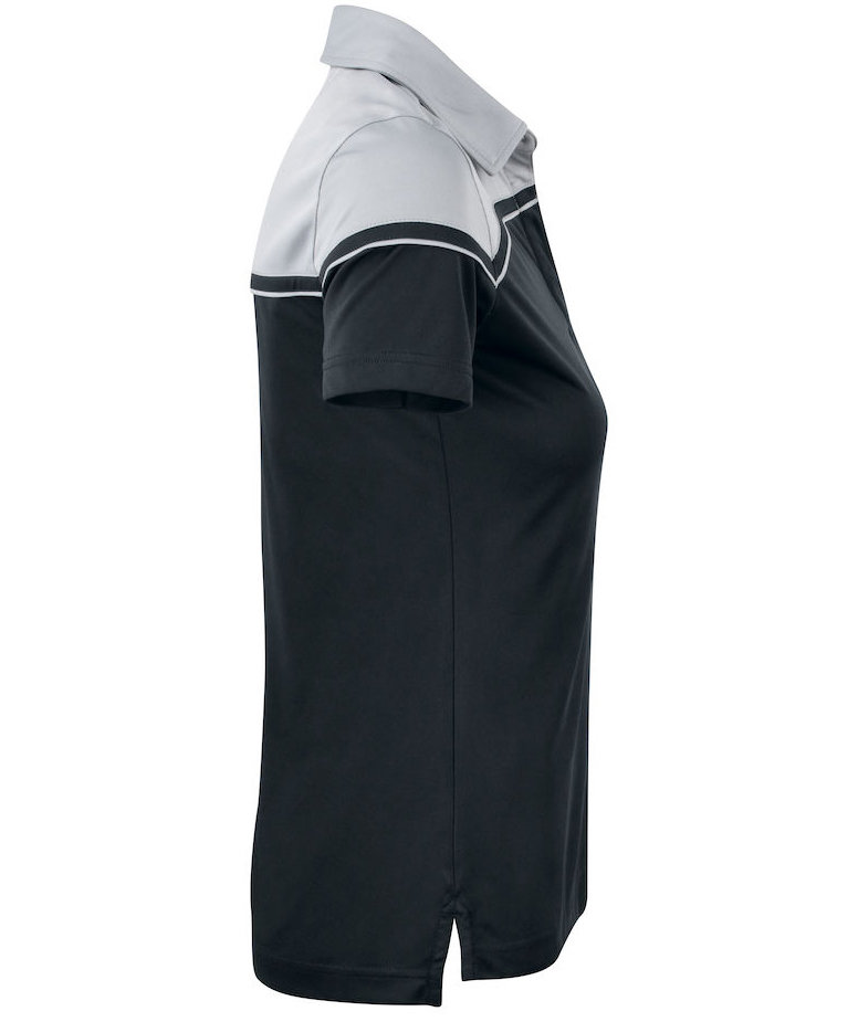 Cutter & Buck Seabeck pik&eacute;tr&ouml;ja dam, Svart/Ljusgr&aring;, large image number 2