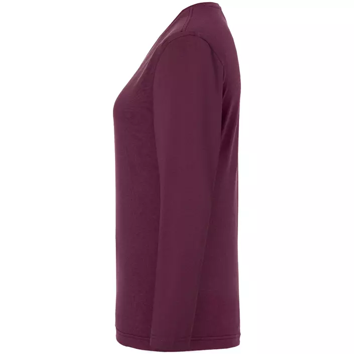 Karlowsky Casual-Flair långärmad T-shirt dam, Aubergine, large image number 3