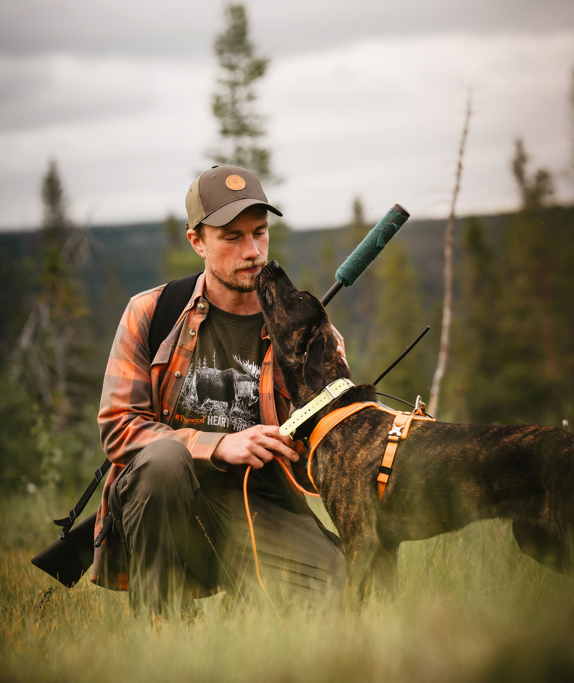 Pinewood Moose T-shirt, Green