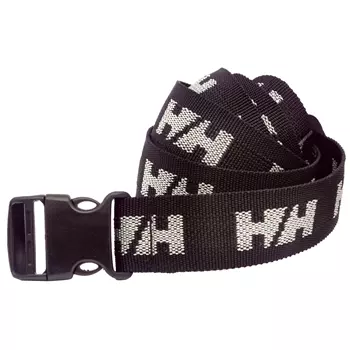 Helly Hansen logo belte, Svart/Hvit