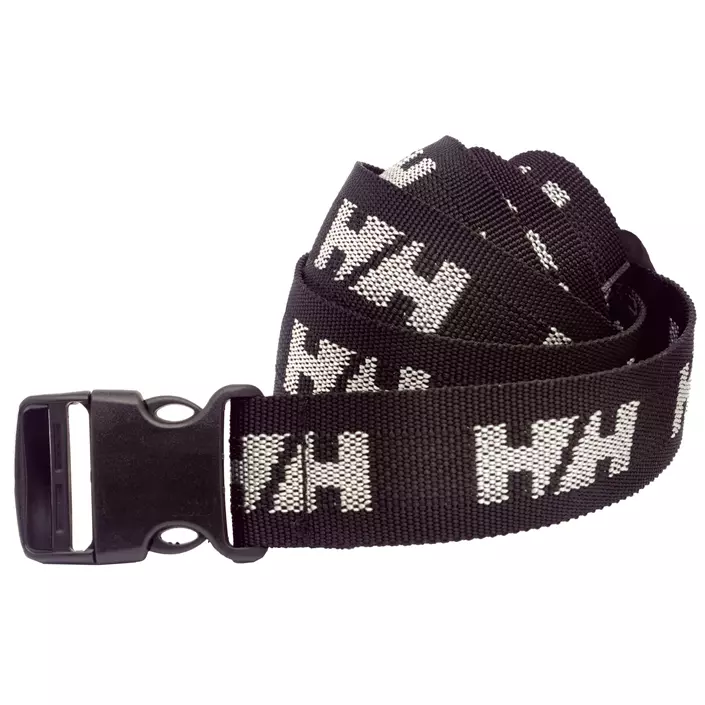 Helly Hansen logo belt, Black/White, Black/White, large image number 0