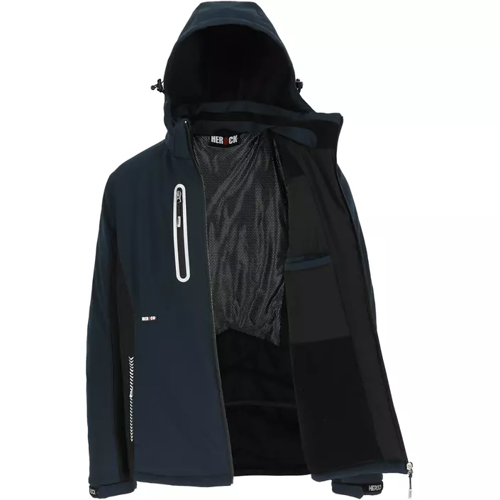 HEROCK Taris gefüttert Softshelljacke, Navy, large image number 1