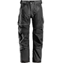 Snickers RuffWork Canvas+ work trousers 6314, Steel Grey/Black