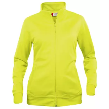 Clique Basic Cardigan women's sweatshirt, Hi-Vis Yellow