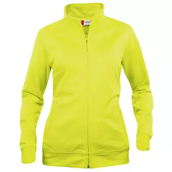 Clique Basic Cardigan women's sweatshirt, Hi-Vis Yellow