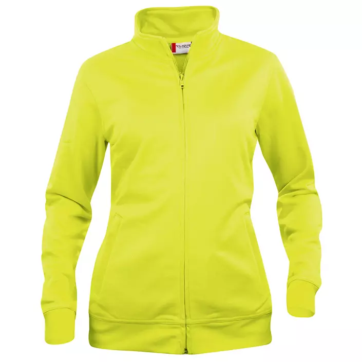 Clique Basic Cardigan women's sweatshirt, Hi-Vis Yellow, large image number 0