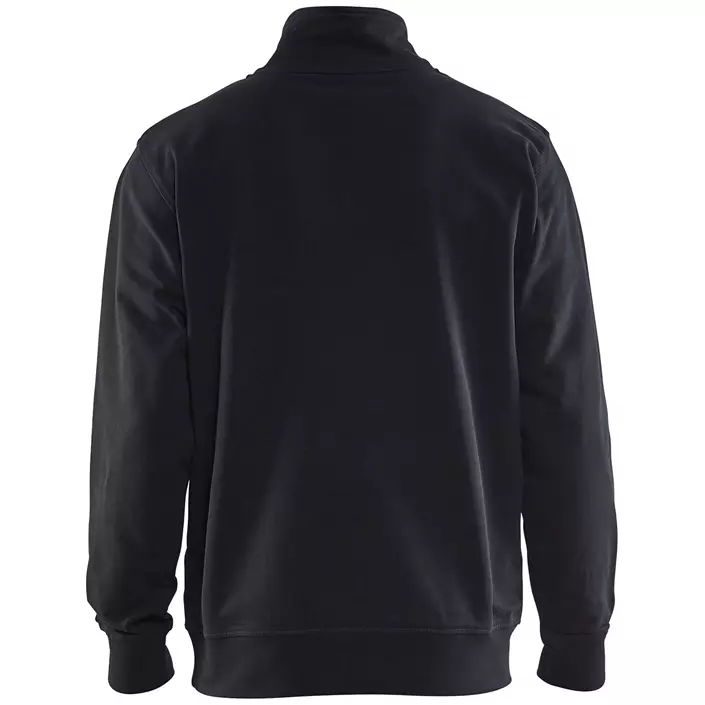Blåkläder Unite Half-Zip sweatshirt, Svart/Koboltblå, large image number 2