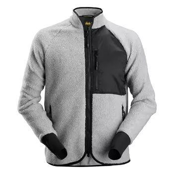 Snickers AllroundWork fibre pile jacket, Grey mottled/black