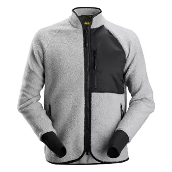 Snickers AllroundWork fibre pile jacket 8021, Grey mottled/black