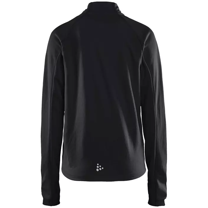 Craft Evolve Halfzip sweatshirt for kids, Black, large image number 2