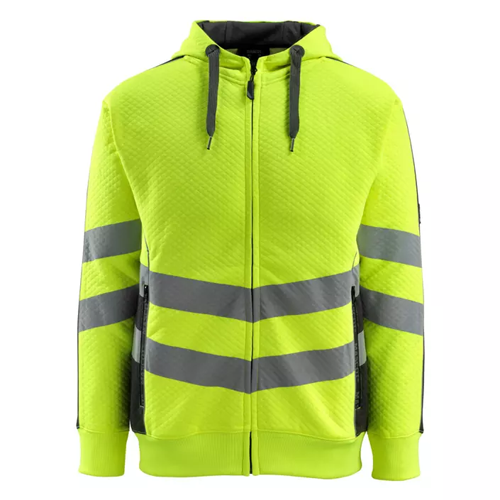 Mascot Safe Supreme Corby huvtröja, Varsel Gul/Svart, large image number 0