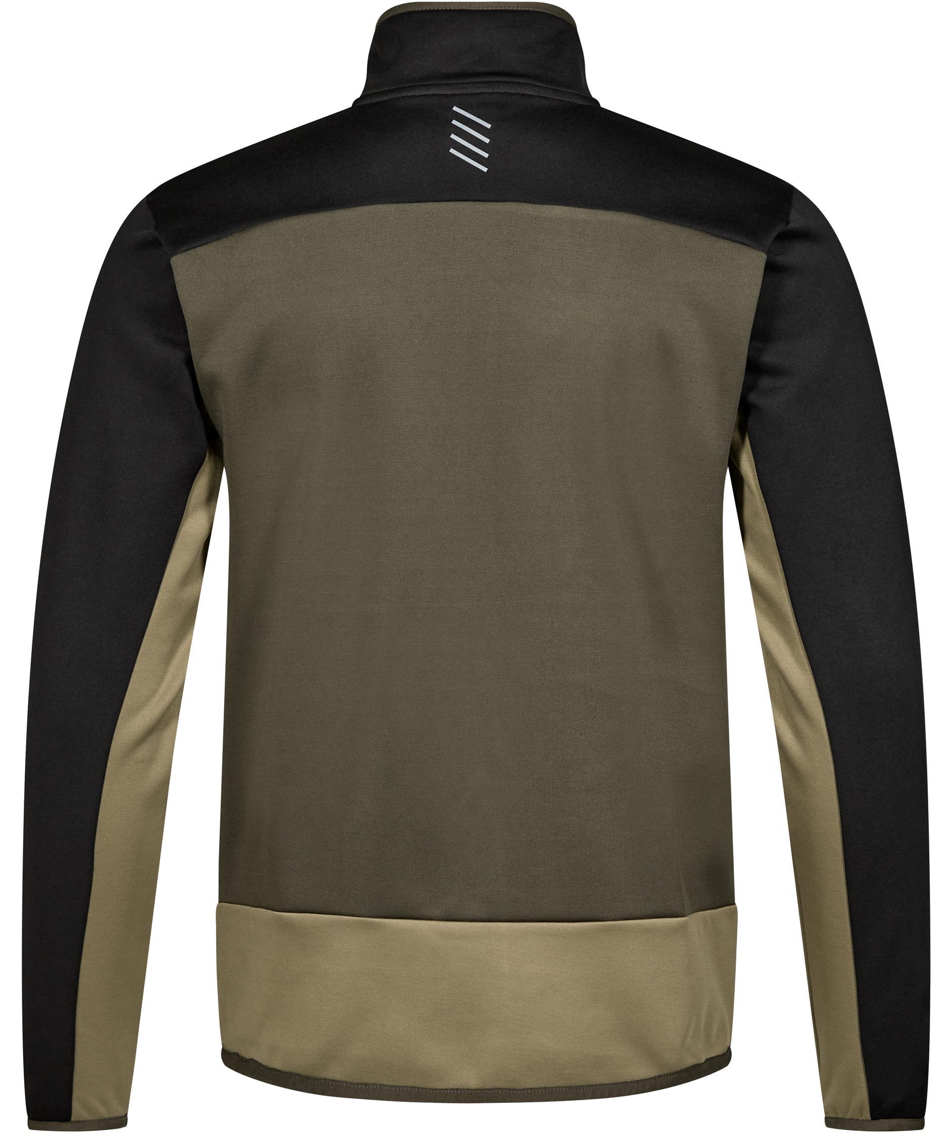 Engel Entire midlayer Cardigan, Forest Green/Black, large image number 4