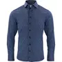 J. Harvest & Frost Piqué Indigo Bow 131 regular fit skjorte, Blue Print