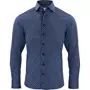J. Harvest & Frost Piqué Indigo Bow 131 regular fit skjorta, Blue Print