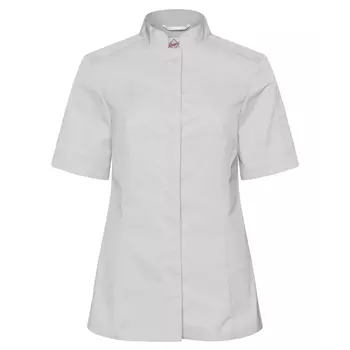 Segers short-sleeved women's chefs jacket, Light Grey