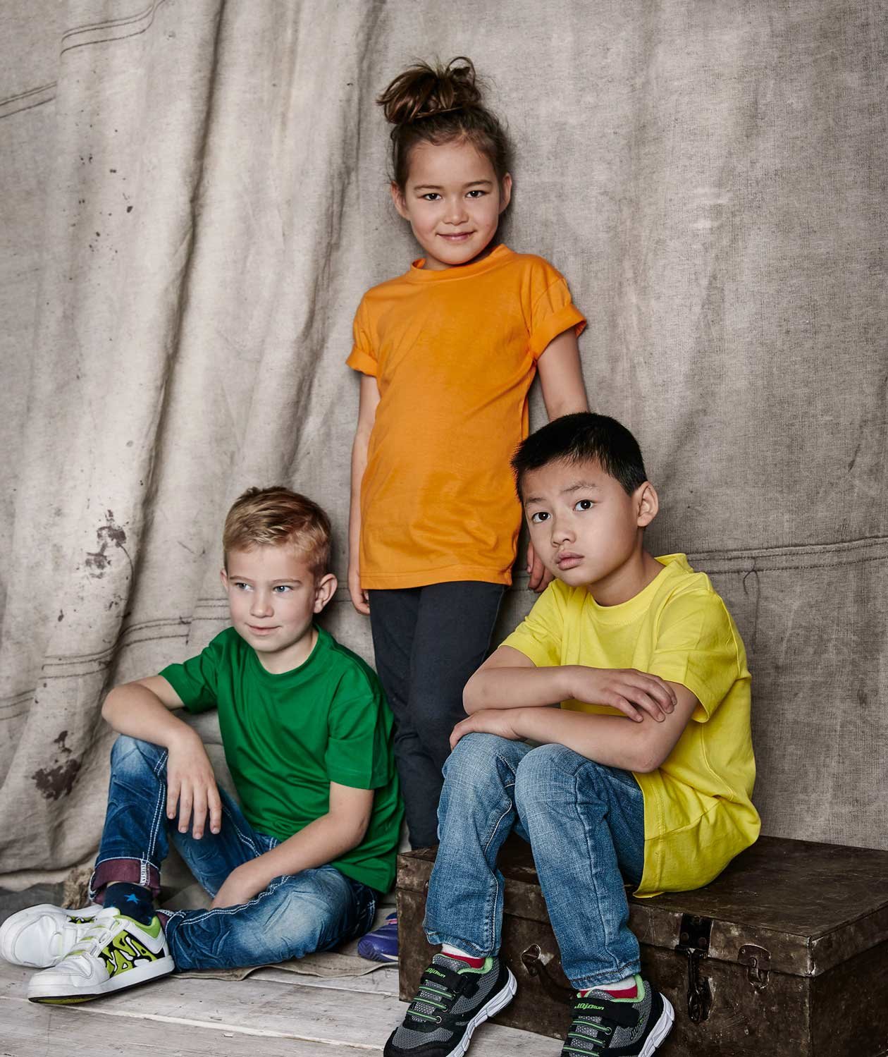 South West Kings ekologisk T-shirt till barn, Klart Gr&ouml;nt, Klart Gr&ouml;nt, large image number 3