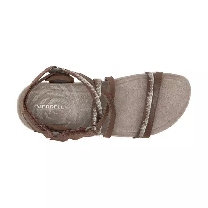 Merrell Terran 3 Cush Lattice sandaler dam, Dark Earth, large image number 5