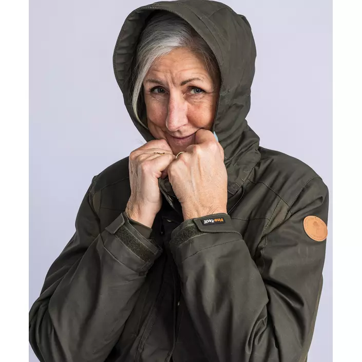Pinewood Dog Sports Trainer Extreme damejakke, Moss green, large image number 5