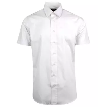 YOU Sanremo modern fit kortærmet stretchskjorte, Hvid