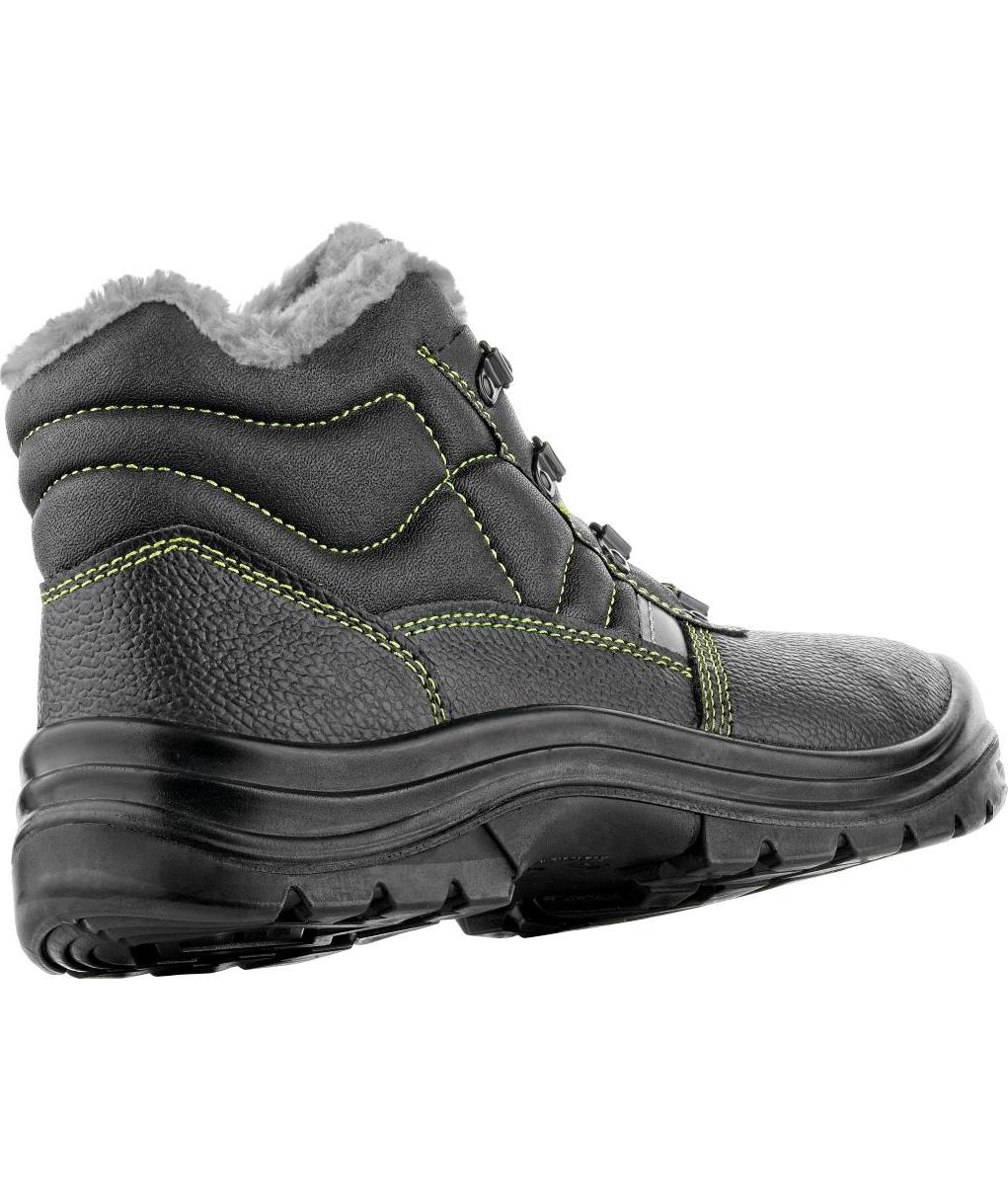 Worktime Stockholm safety boots S3, Black/Green