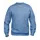 Clique Basic Roundneck sweatshirt, Light Blue, Light Blue, swatch